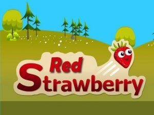 Red Strawberry Jump Game