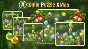 Atomic Puzzle XMas Online - Christmas Puzzle Game