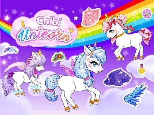 Chibi Unicorn Avatar Creator: Kawaii Pony Maker Dress Up Game