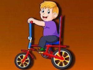 Cartoon Bike Jigsaw Puzzle Game Online
