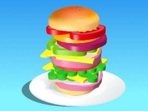 Stack & Serve Sandwich Puzzle