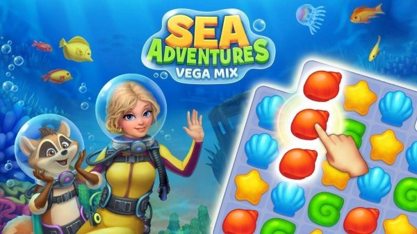Coral Reef Gems: Puzzle Voyage