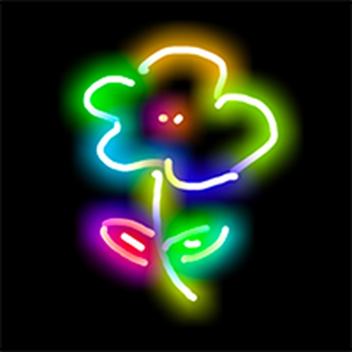 Neon Glow Art Studio