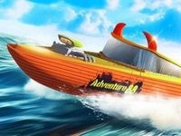 Hydro Speed 3D Boat Racing Game