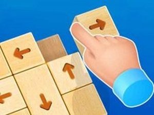 Wood Block Tap Away Puzzle Game