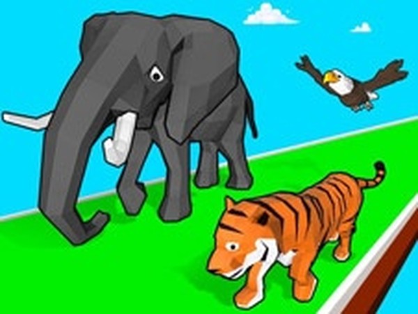 Animal Shape Shift Racing Game
