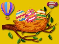 Egg Hop Platform Adventure