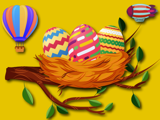 Egg Hop Platform Adventure