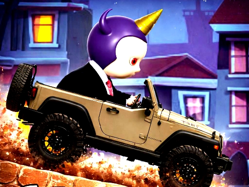 Labubu Balance Wheelie Adventure