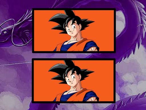Dragon Ball 5 Difference Puzzle