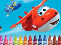 Superwings Coloring Fun Game