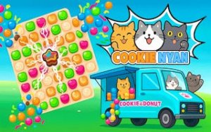 CookieNyan Match 3 Puzzle