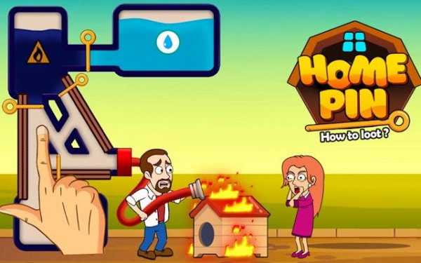 Home Pin Pull Puzzle: Family Renovation