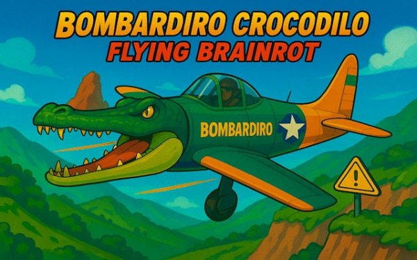 Bombardiro Crocodilo Flying Brainrot - Endless Arcade Flight Game Online
