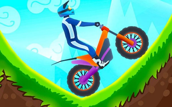 Hill Climb on Moto Bike - Extreme Physics Racing Game