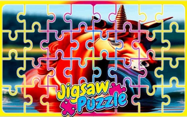 Winged Horse Tile Puzzle