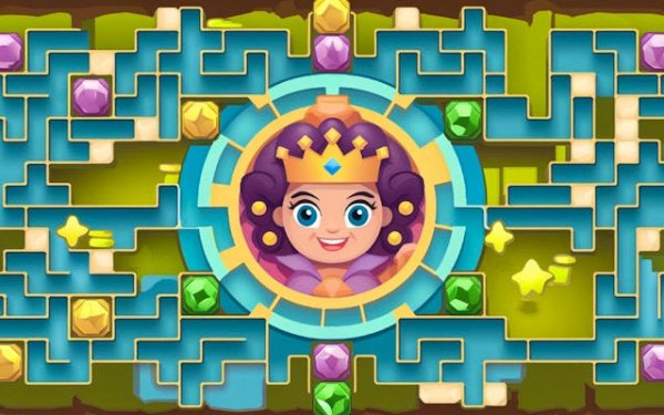 Queen of the Maze: Classic Labyrinth Challenge Online Puzzle Game