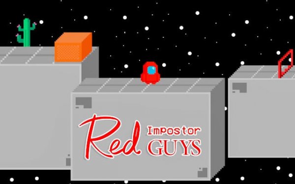 Red Impostor Guys - Multiplayer Race Game Online