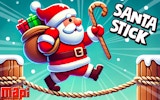 Santa Stick: Precision Arcade Game