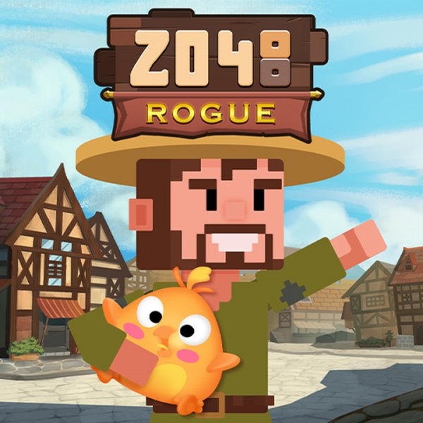 2048 Rogue Merge Puzzle Game