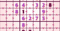 Greater Than Sudoku Puzzle